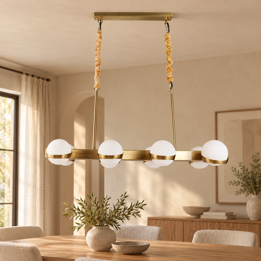 Plafondlamp Talia | GreatHome – AI-sfeerimpressie