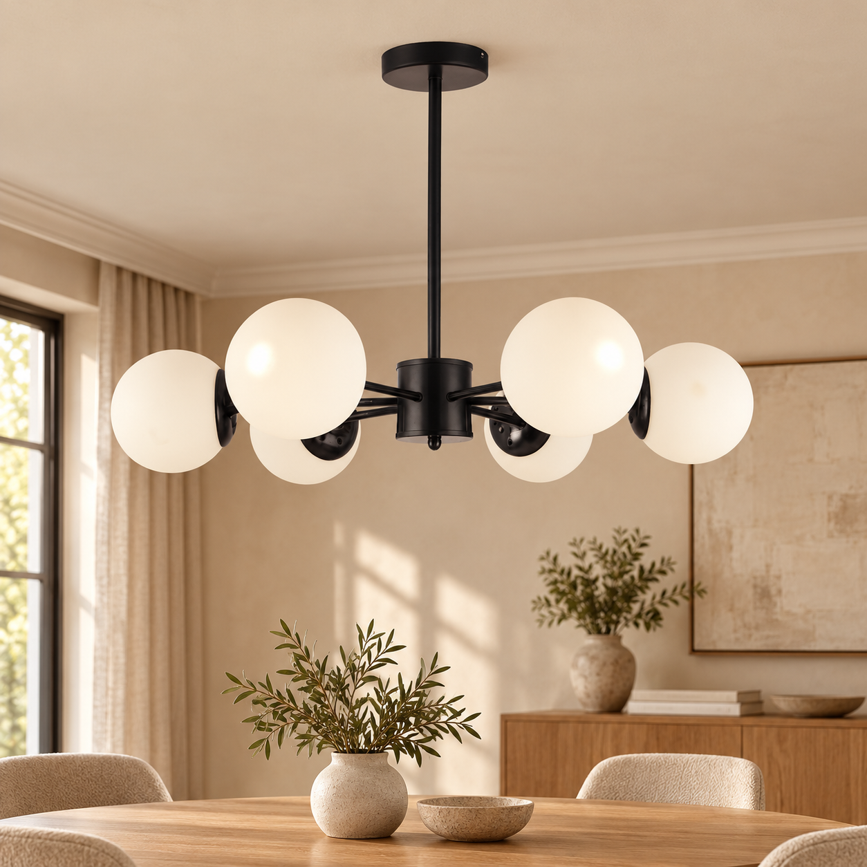Plafondlamp Adelia | GreatHome – AI-sfeerimpressie