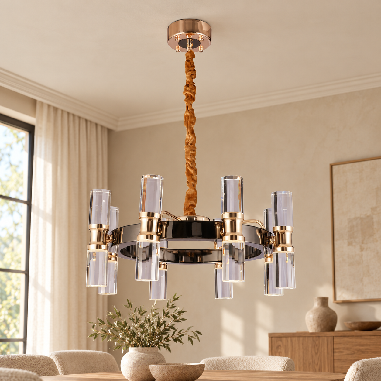 Plafondlamp Camelia | GreatHome – AI-sfeerimpressie