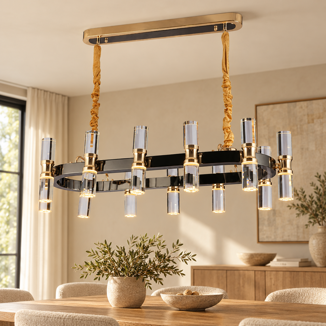 Plafondlamp Estella | GreatHome – AI-sfeerimpressie