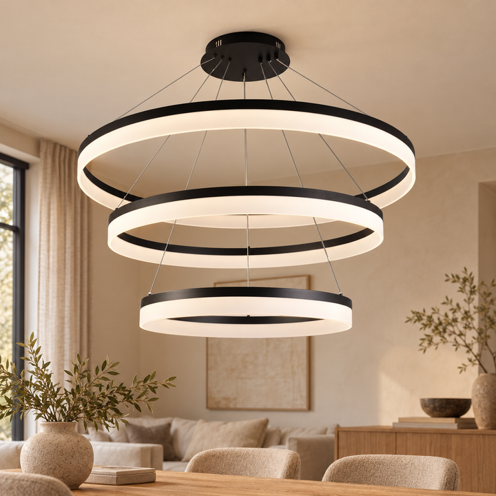 Plafondlamp Luana | GreatHome – AI-sfeerimpressie