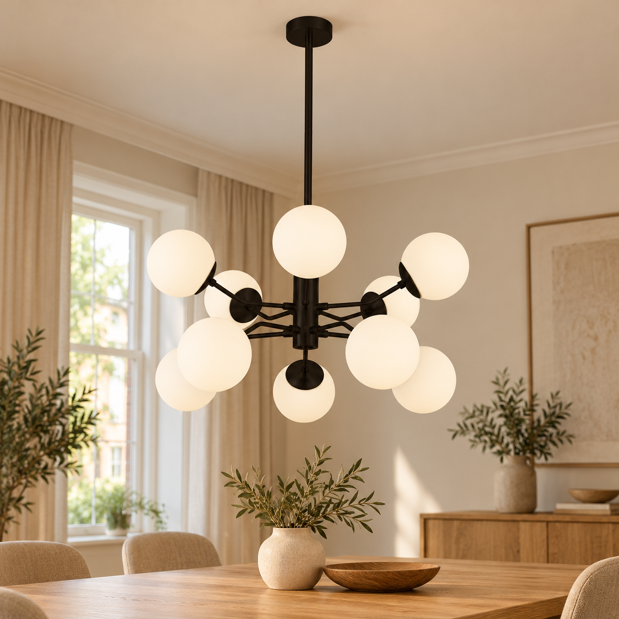 Plafondlamp Gemma | GreatHome – AI-sfeerimpressie