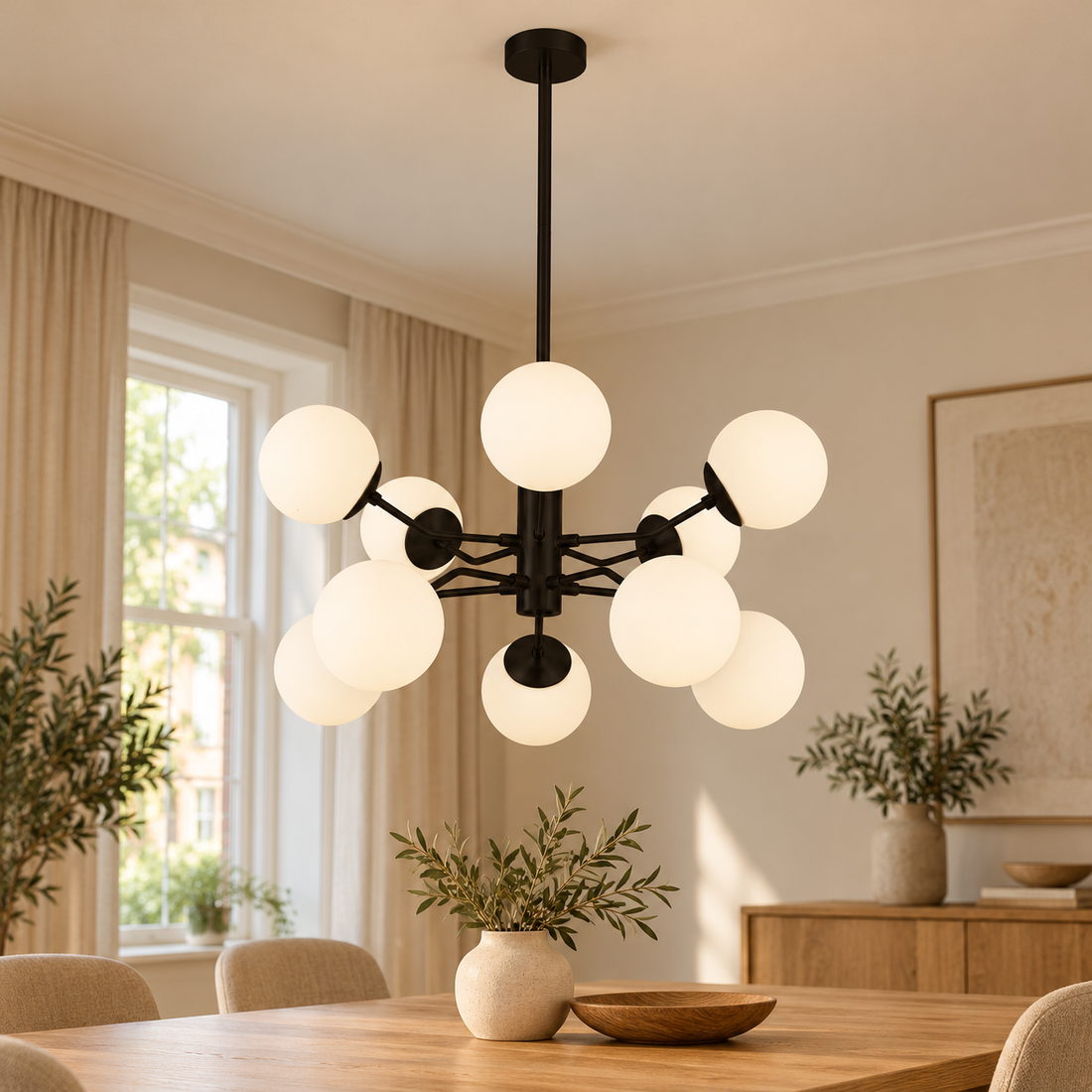Plafondlamp Gemma | GreatHome – AI-sfeerimpressie