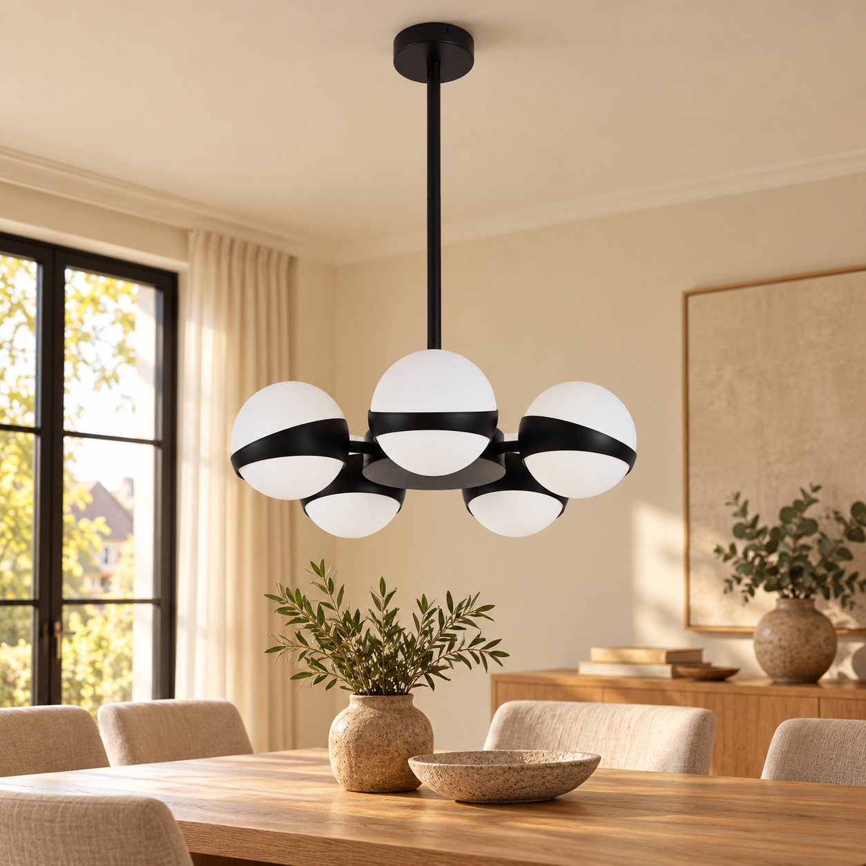 Plafondlamp Jolie | GreatHome – AI-sfeerimpressie
