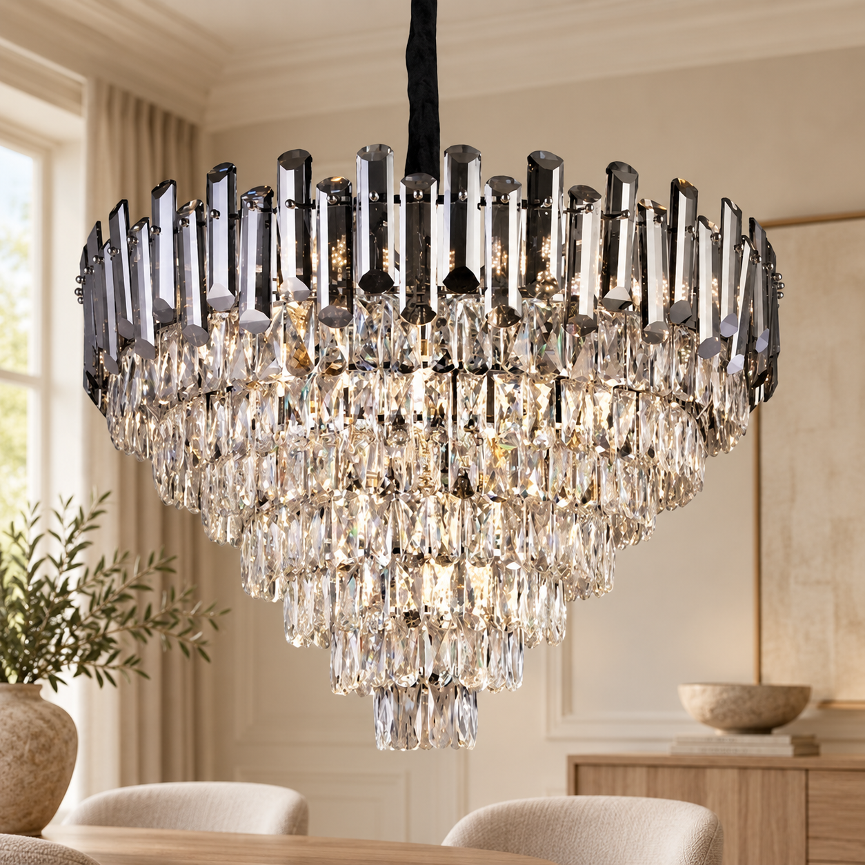 Plafondlamp Silvia | GreatHome – AI-sfeerimpressie