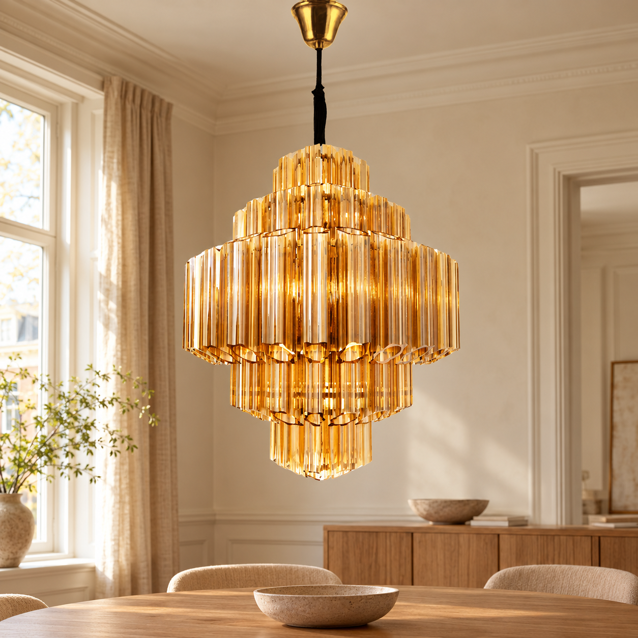 Plafondlamp Violetta | GreatHome – AI-sfeerimpressie