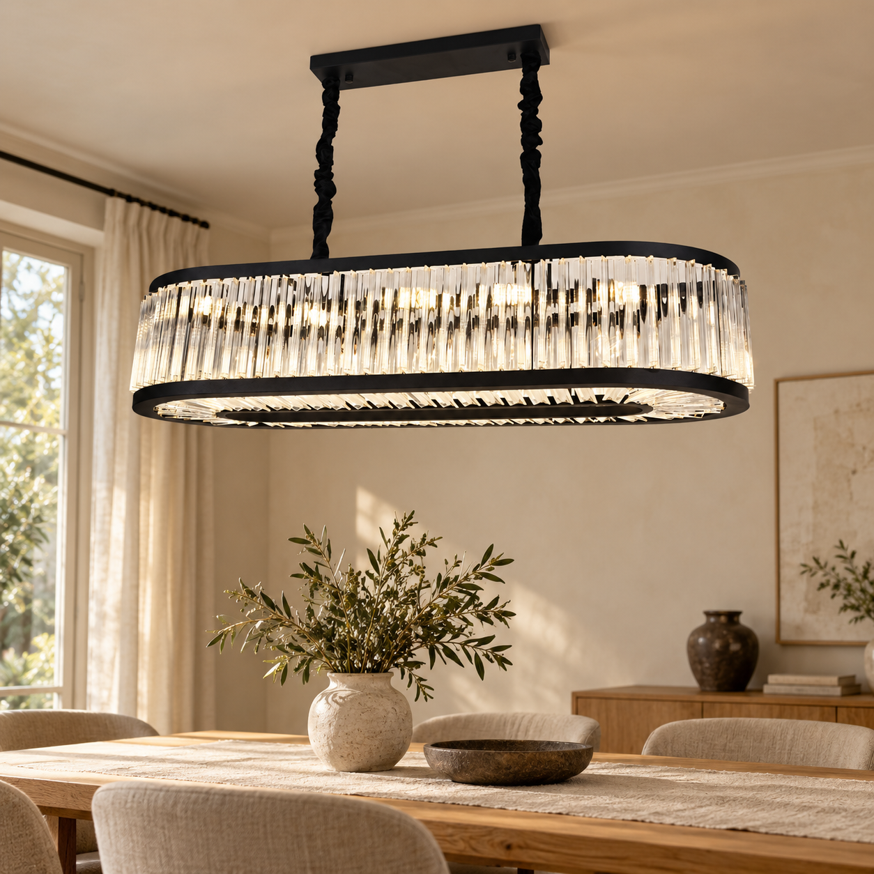Plafondlamp Clelia | GreatHome – AI-sfeerimpressie