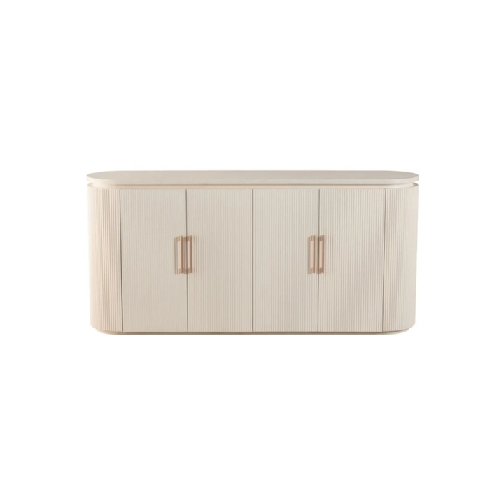 KIMBERLY DRESSOIR 180X40X85 + CREAM VENEER PLAIN