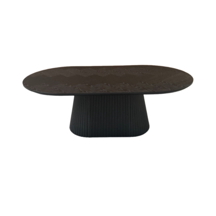 KIMBERLY SALONTAFEL 130x70 BLACK FINEER