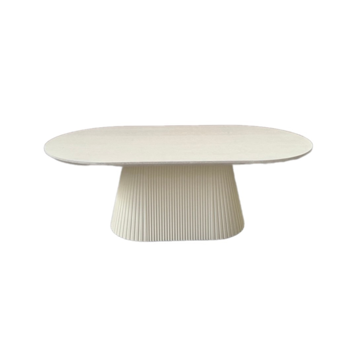 KIMBERLY SALONTAFEL 130x70 CREAME FINEER