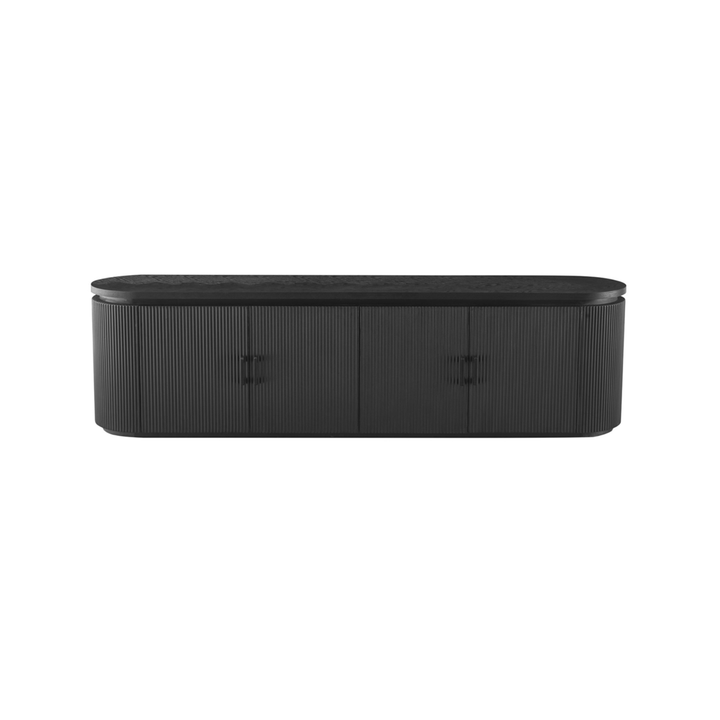 KIMBERLY TV MEUBEL 200X40X55 + BLACK VENEER PLAIN