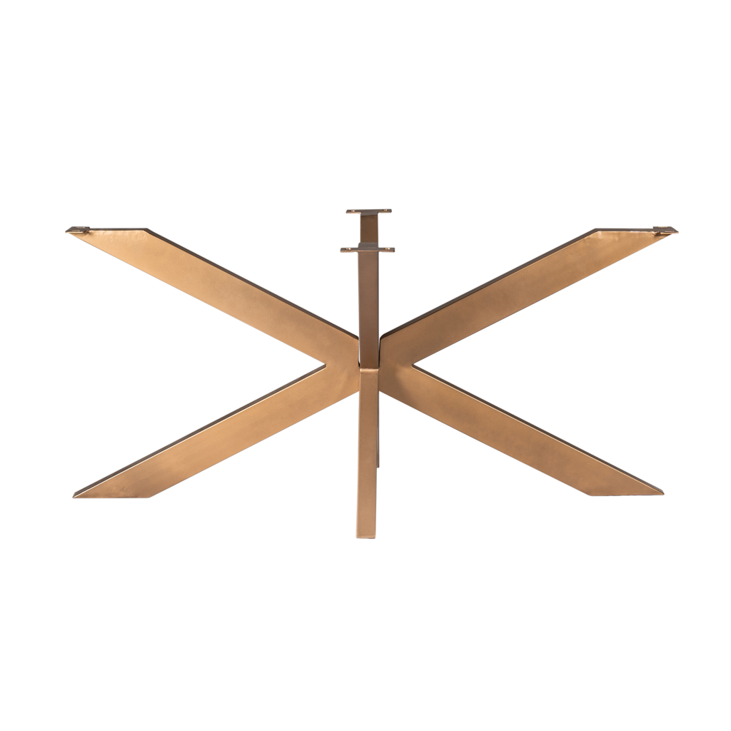 Matrix-Bein | oval/rechteck | Bronze