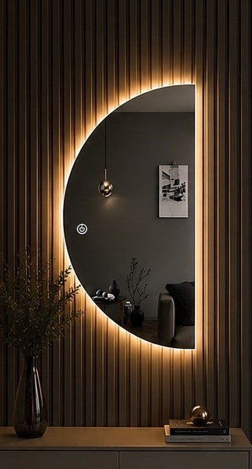 Spiegel met verlichting Half MT-90 100 × 55 × 1,8 cm