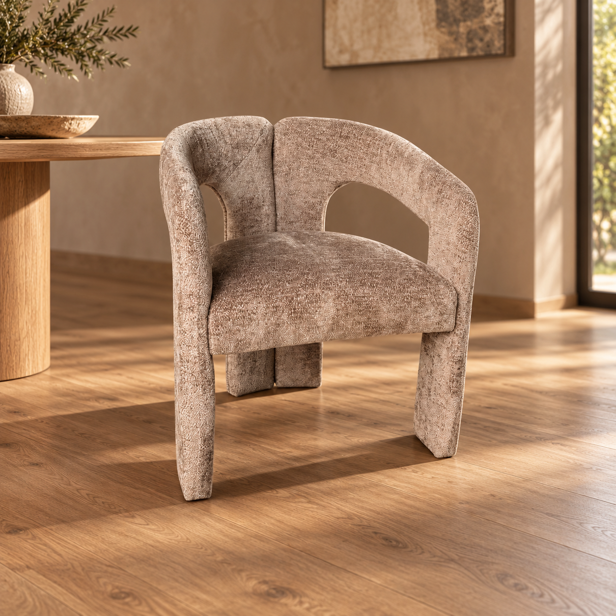 CHAIR BARONI  BROWN  FY2415-8 – sfeerimpressie