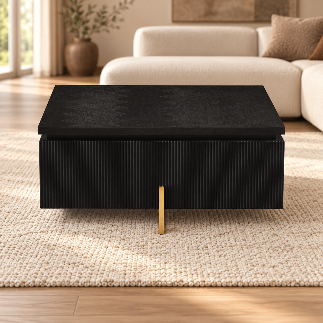 FOSTER CT VISGRAAT PLAIN 100X100X45 – sfeerimpressie