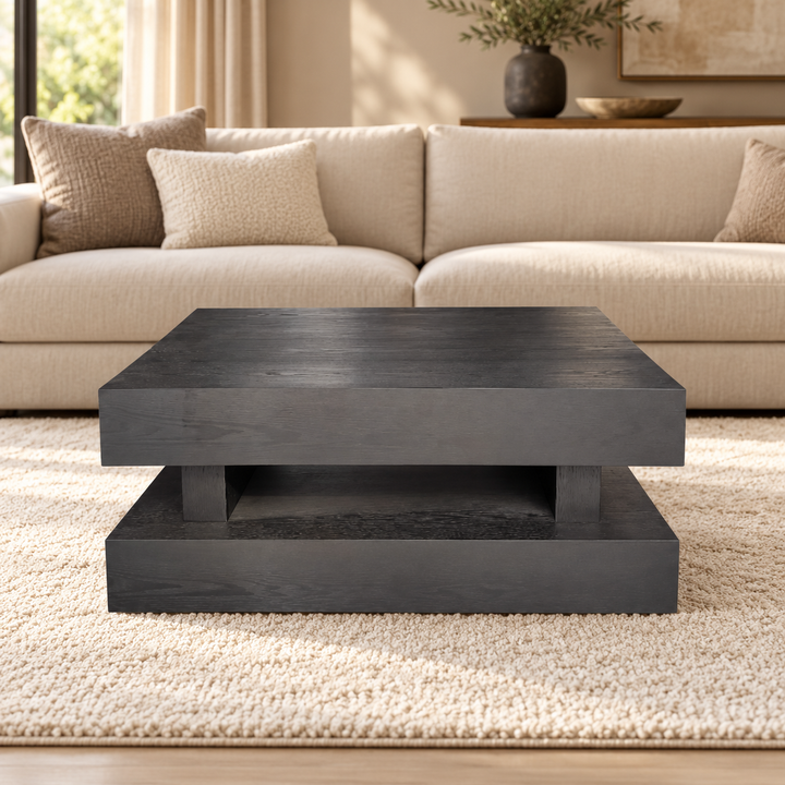 TAKSIM DT 130x70  BLACK VISGRAAT PLAIN – sfeerimpressie
