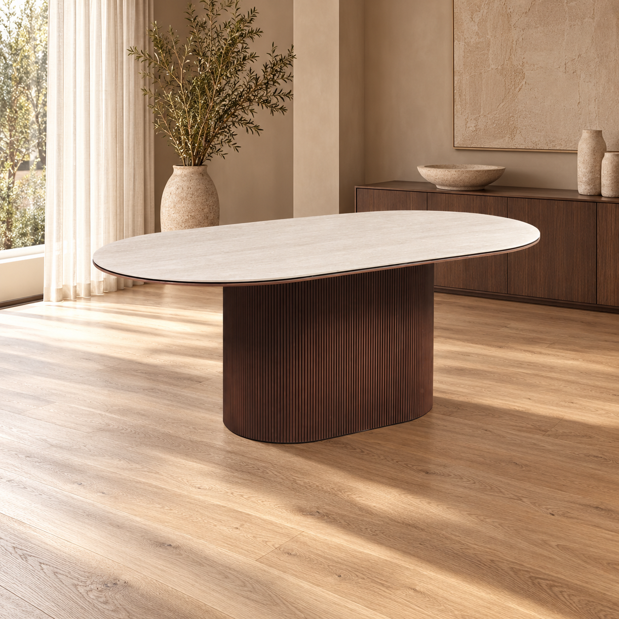 AQUA EETTAFEL V1 KERAMIEK – sfeerimpressie