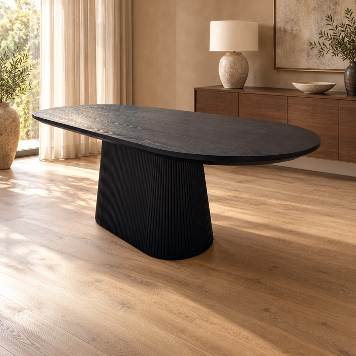 KIMBERLY EETTAFEL FINEER PLAIN – sfeerimpressie
