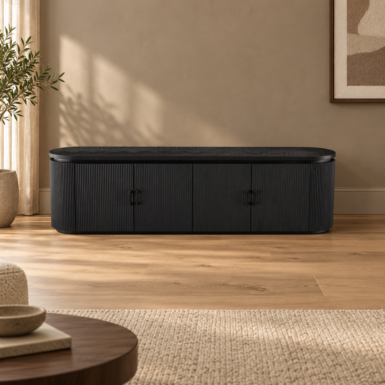 KIMBERLY TT 200X40X55 + BLACK VISGRAAT PLAIN – sfeerimpressie