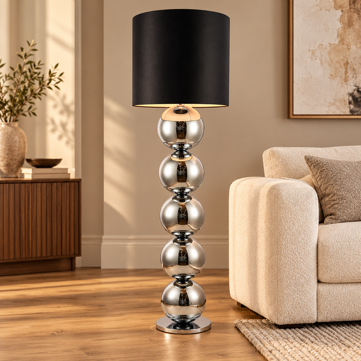 XL Bollamp - Chroom – sfeerimpressie