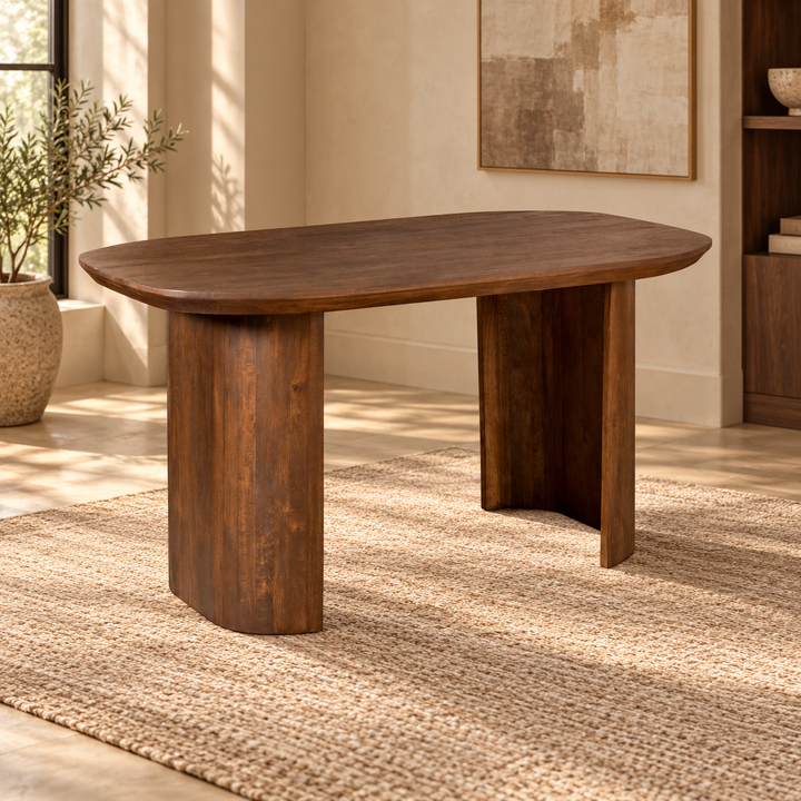 Bureau Maré Brown | 150 cm – sfeerimpressie