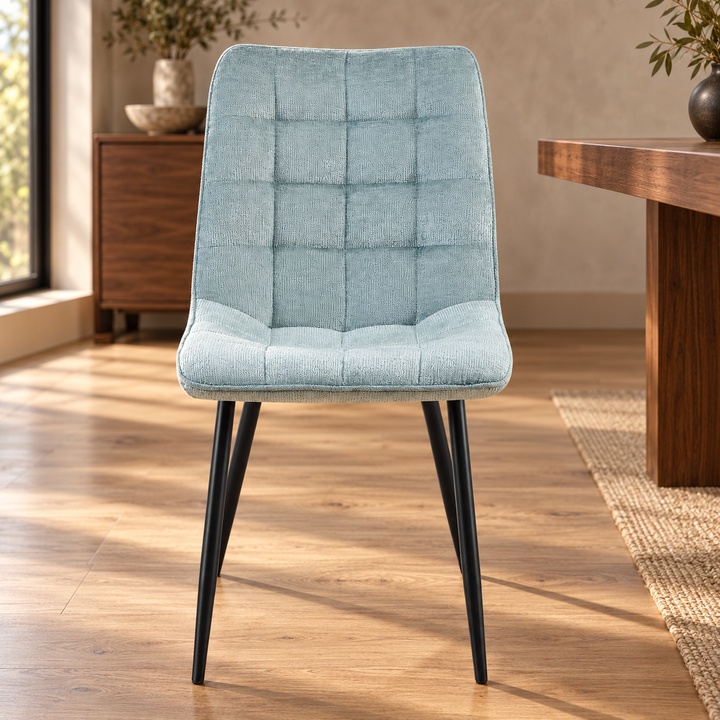 Eetkamerstoel Lucille Perfect Harmony Lichtblauw – sfeerimpressie
