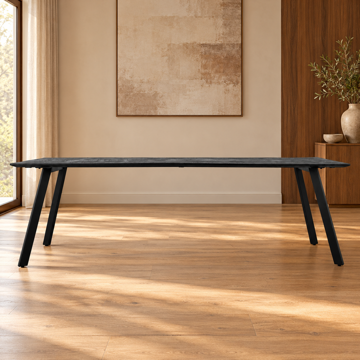 Eettafel Berlin Zwart – sfeerimpressie