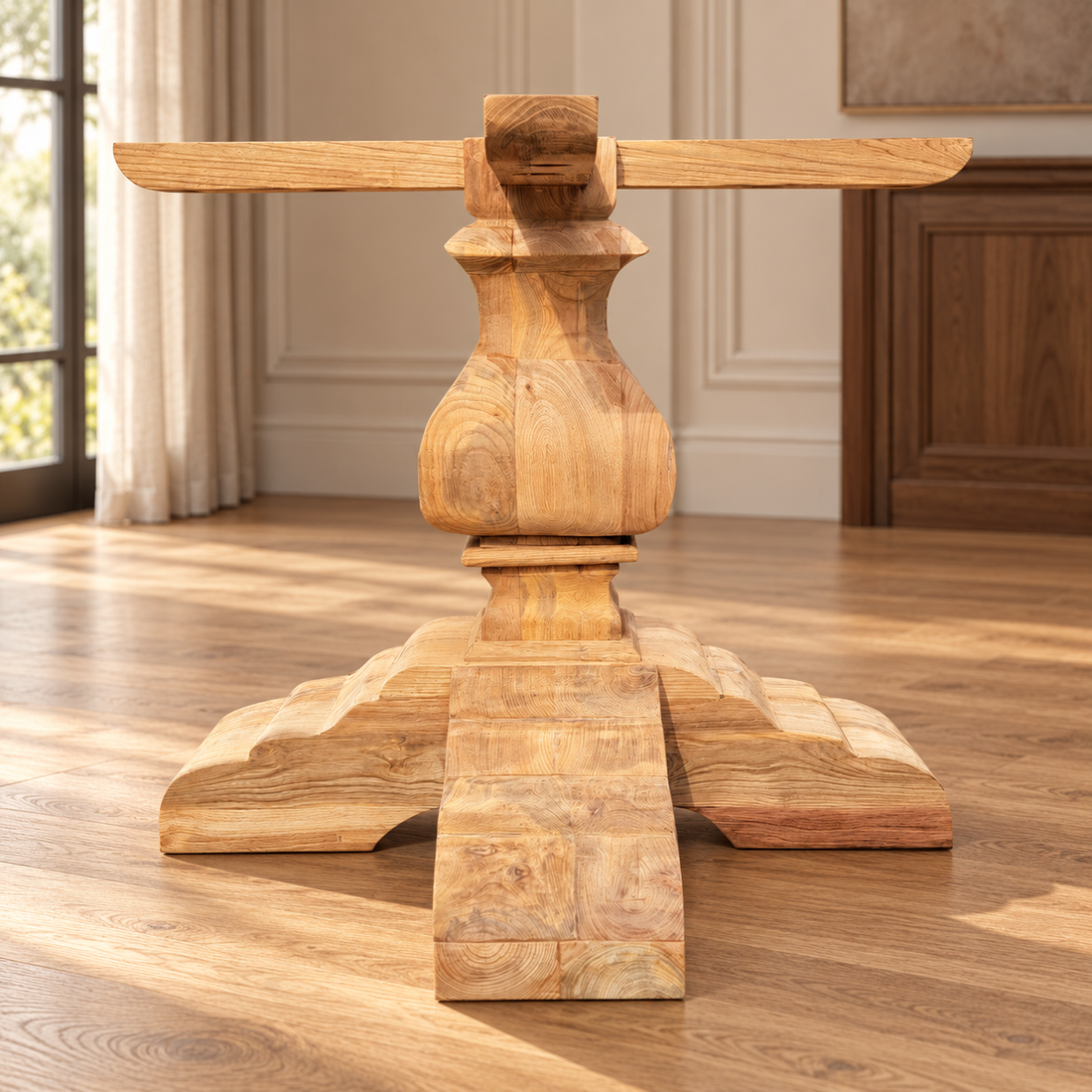Onderstel Eettafel Rond Bekkers – sfeerimpressie