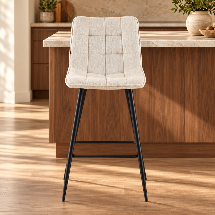 Barstoel Lucille Perfect Harmony Beige (set of 4) – sfeerimpressie