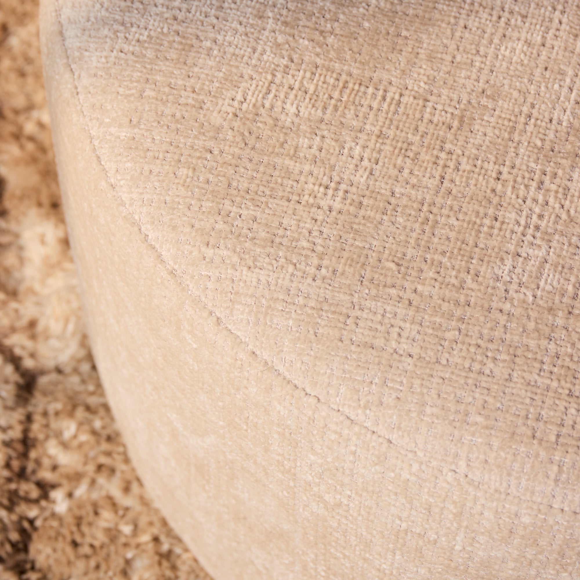 Ronde Hocker Naturel 80 cm | Cremona 02