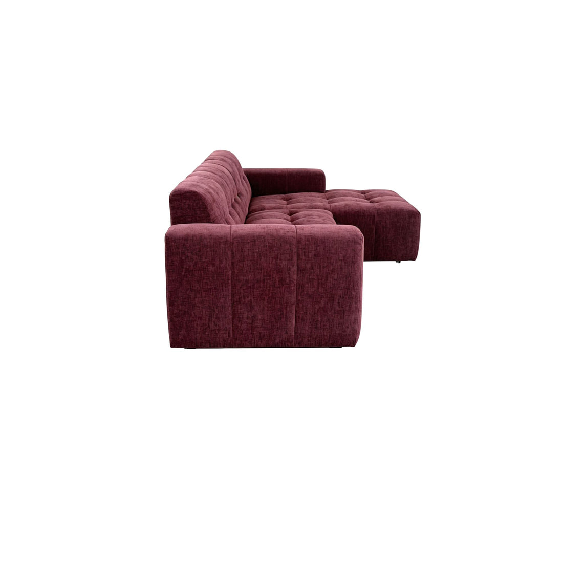 MySofa Ruby Loungebank Paars 2,5 zits AL + Lounge R