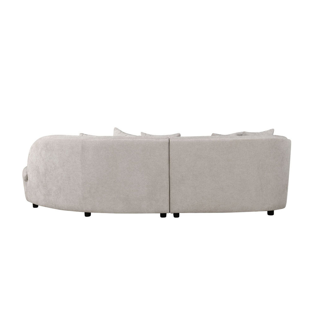MySofa Novi Hoekbank Zand 3 zits + Lounge R