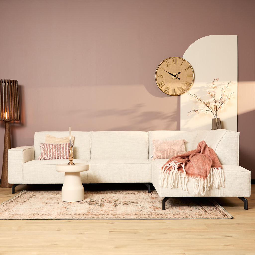 Sofa Floris | 2,5-Sitzer + Divan rechts | Beige