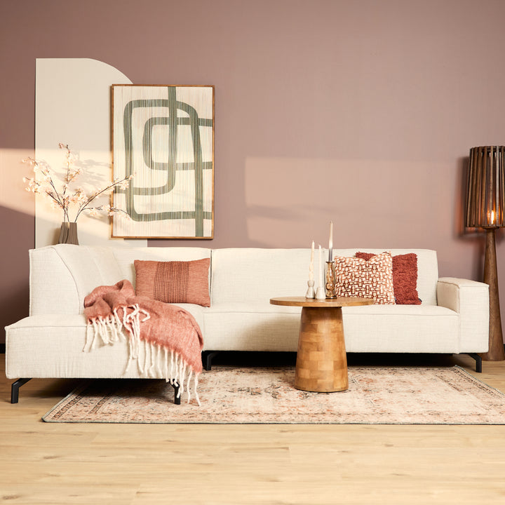 Sofa Floris | Divan Links + 2,5 zits | Beige | Baltimore
