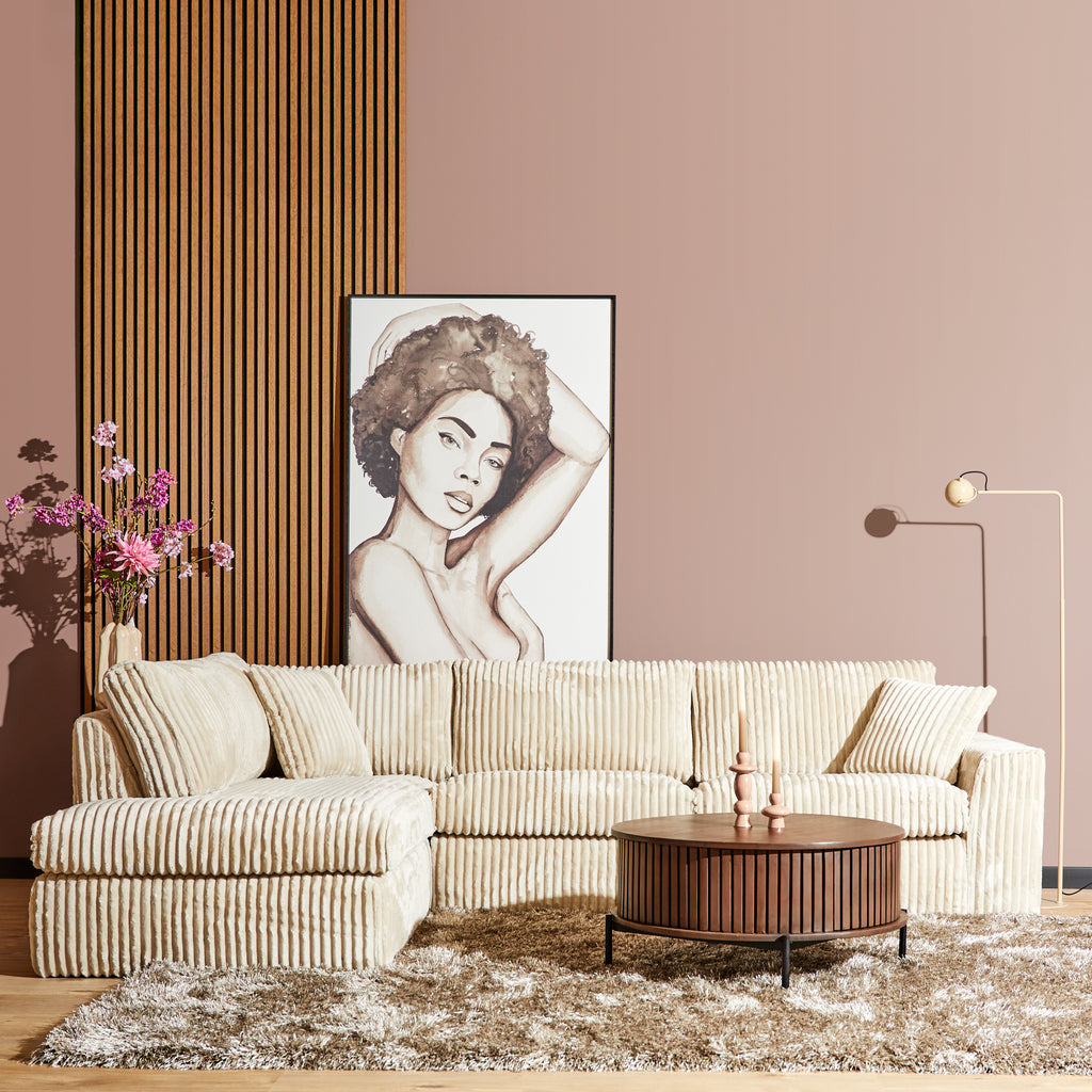 MySofa hoekbank Teddy | | Divan Links + 2,5 zits