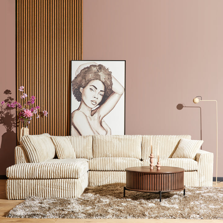 MySofa hoekbank Teddy | | Divan Links + 2,5 zits