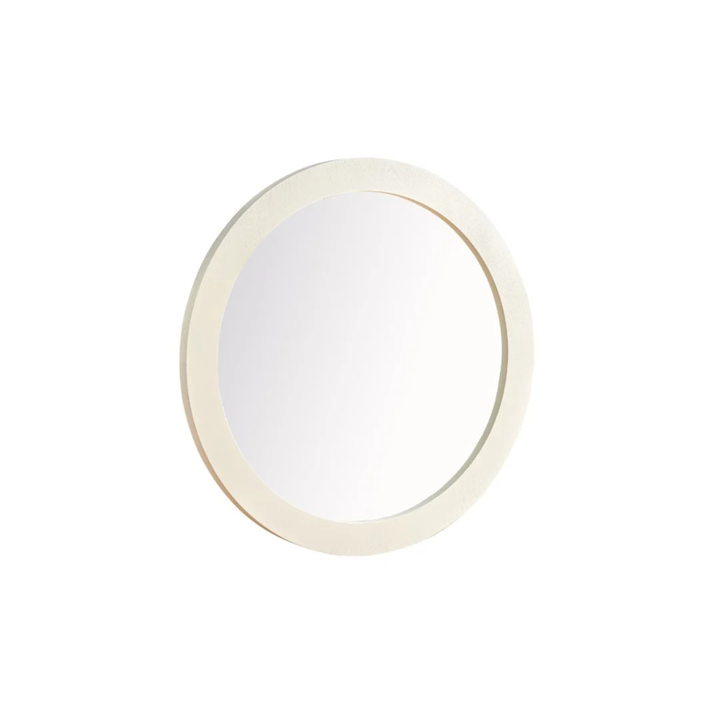 ROYAL MIRROR 120 ROND CREME FINEER