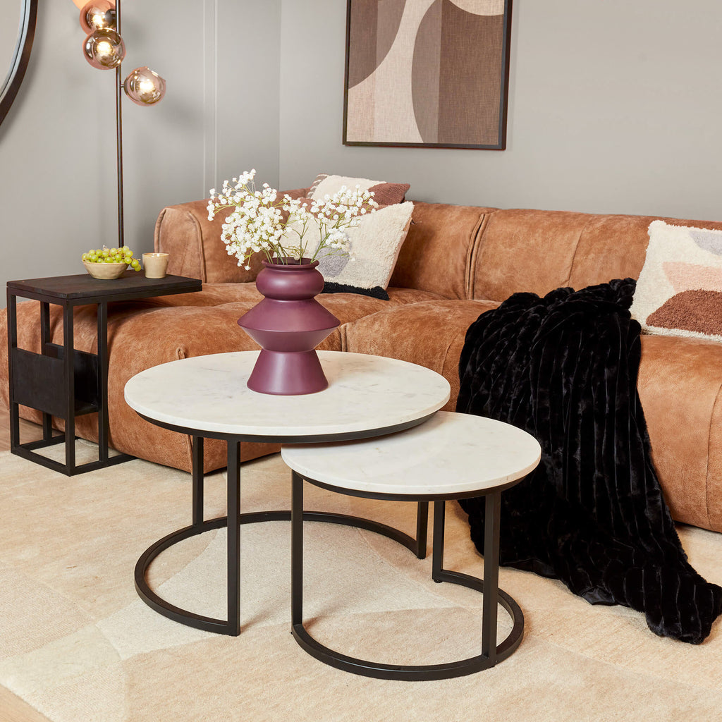 Couchtisch Nova | 2er-Set | rund