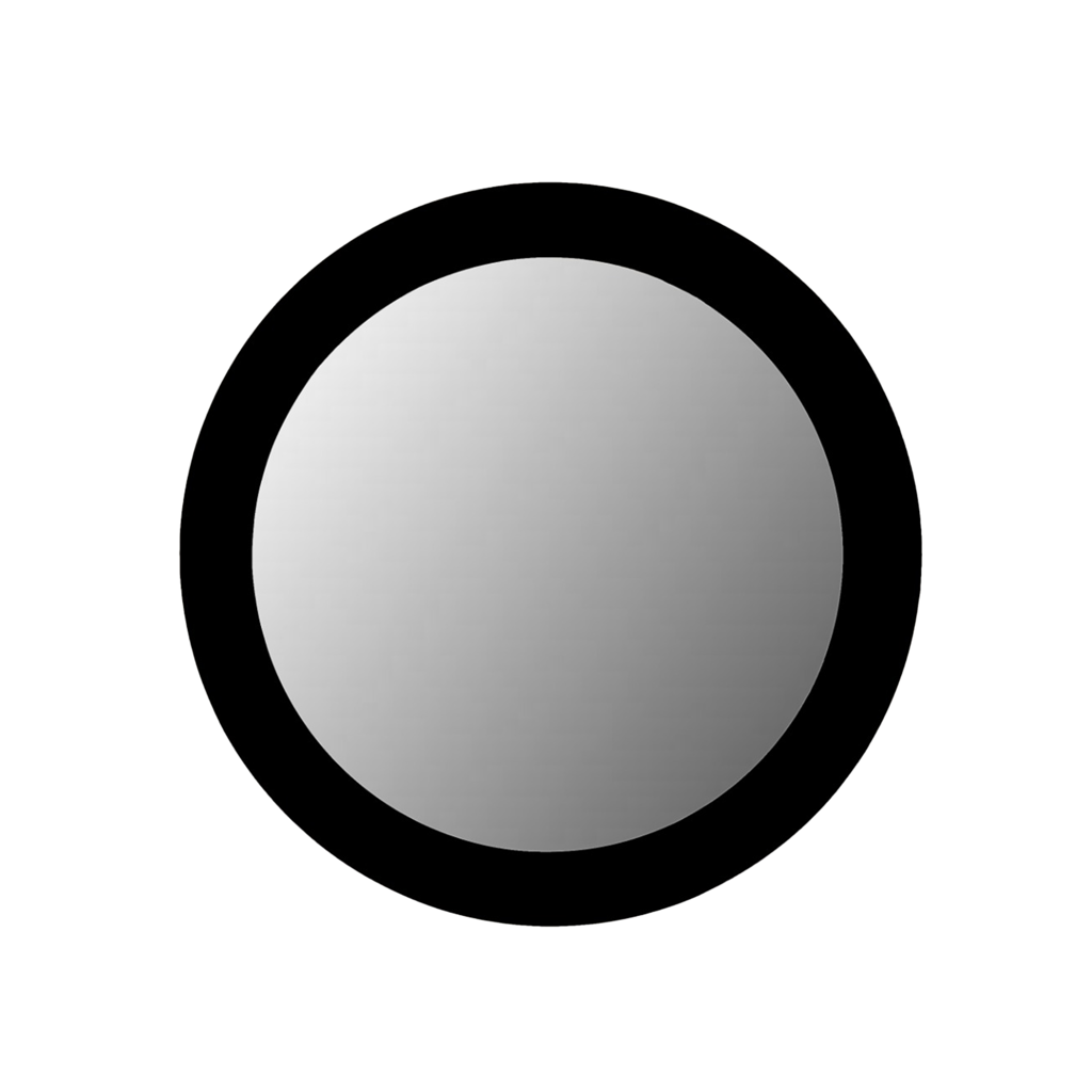 Spiegel Dide | 60 cm | Black