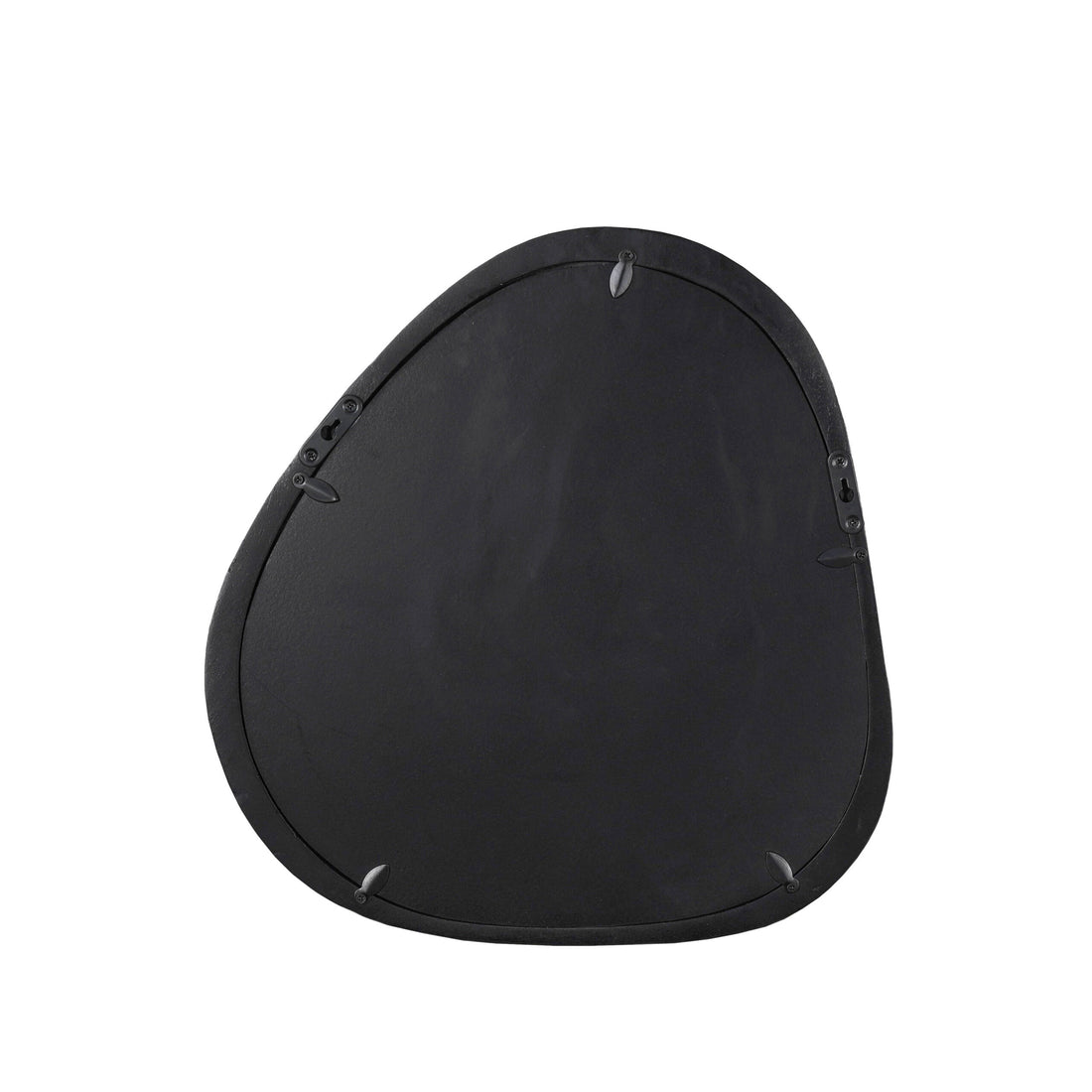 Organische spiegel Lou Zwart Mangohout 43 cm