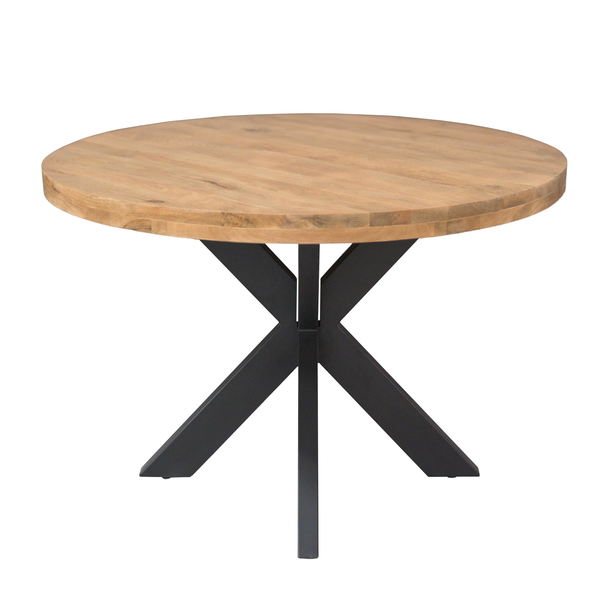 Ronde eettafel Dakota Naturel Mangohout 120 cm