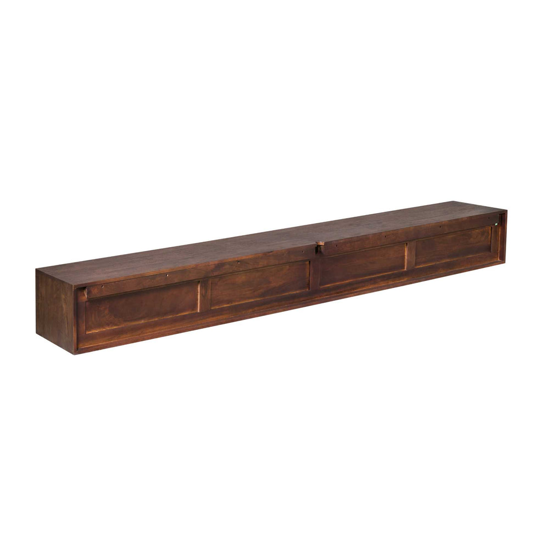Zwevend tv meubel Ambiance Bruin Mangohout 280 cm