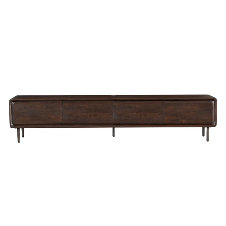 Zwevend tv meubel Allure Bruin Mangohout 240 cm