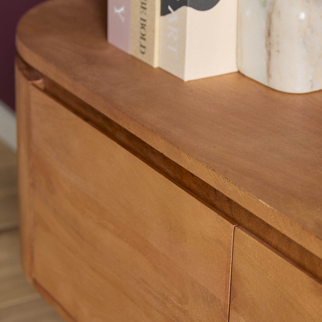 Tv meubel Excellent Naturel Mangohout 280 cm