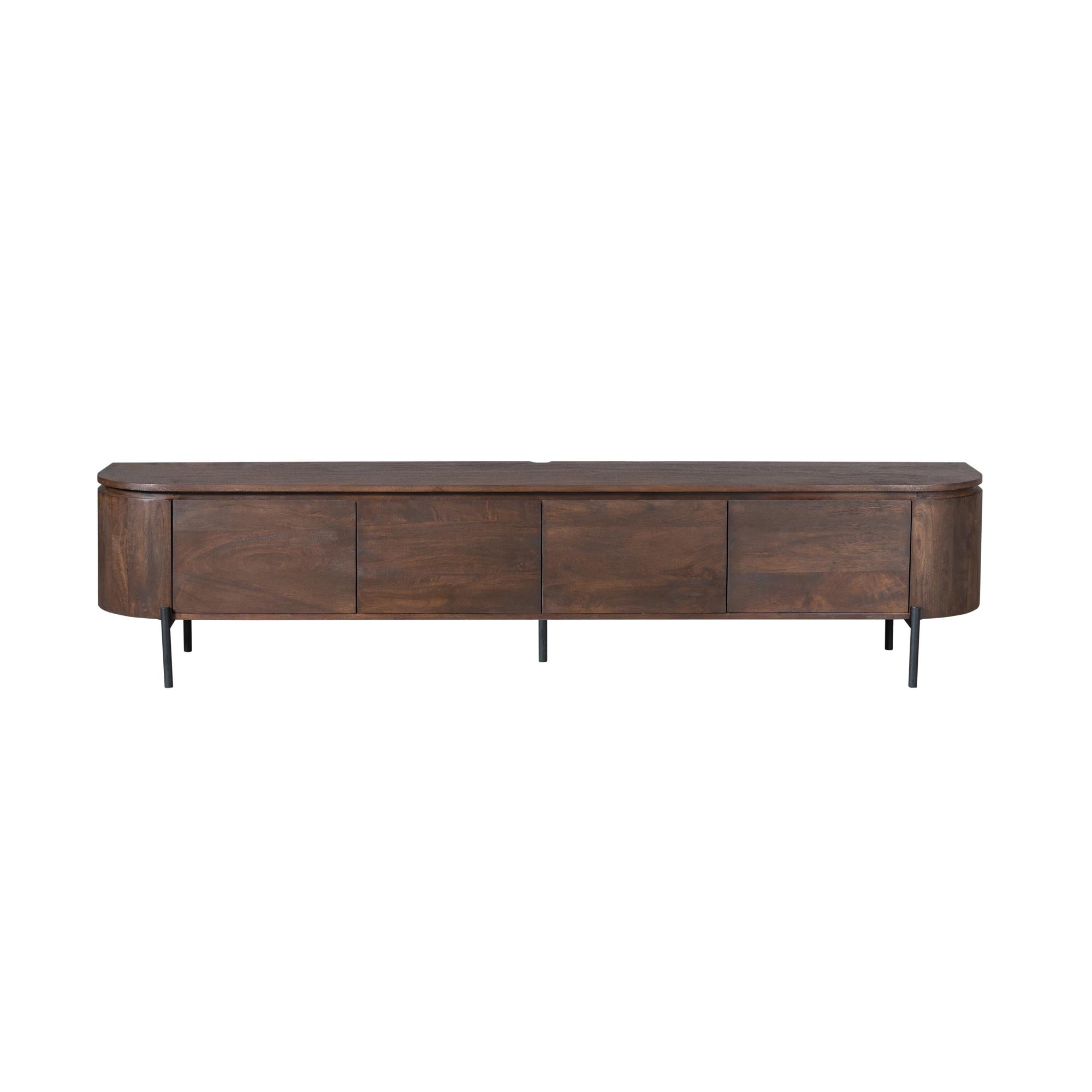Tv meubel Excellent Bruin Mangohout 240 cm