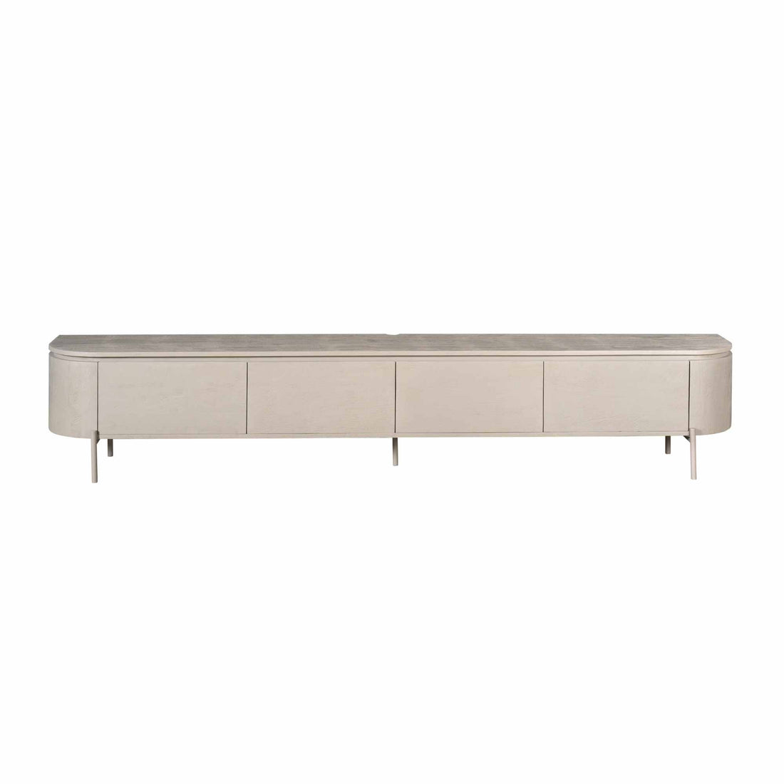 Tv meubel Excellent Taupe Mangohout 240 cm