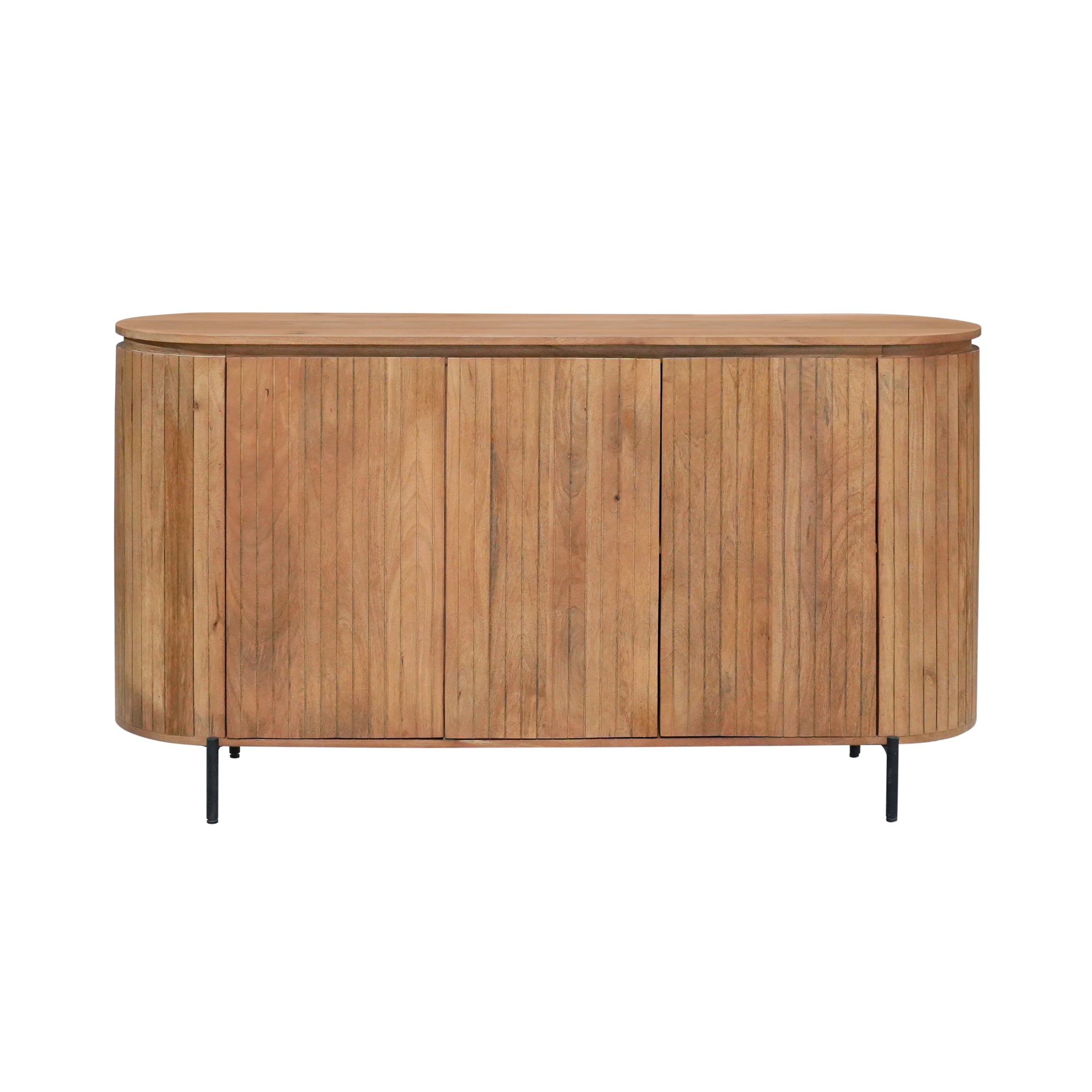 Dressoir Solana Naturel Mangohout 165 cm
