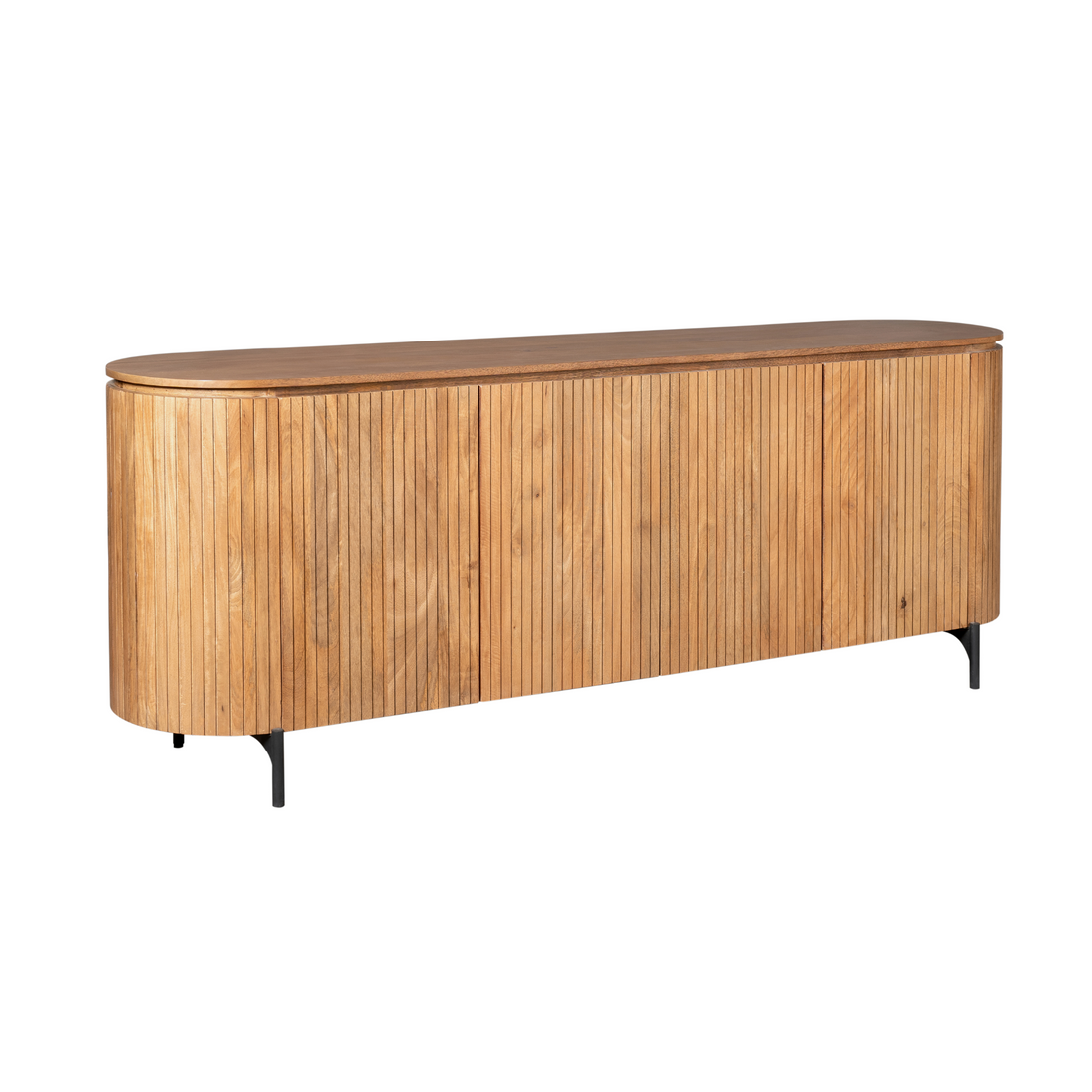 Dressoir Solana Naturel Mangohout 210 cm