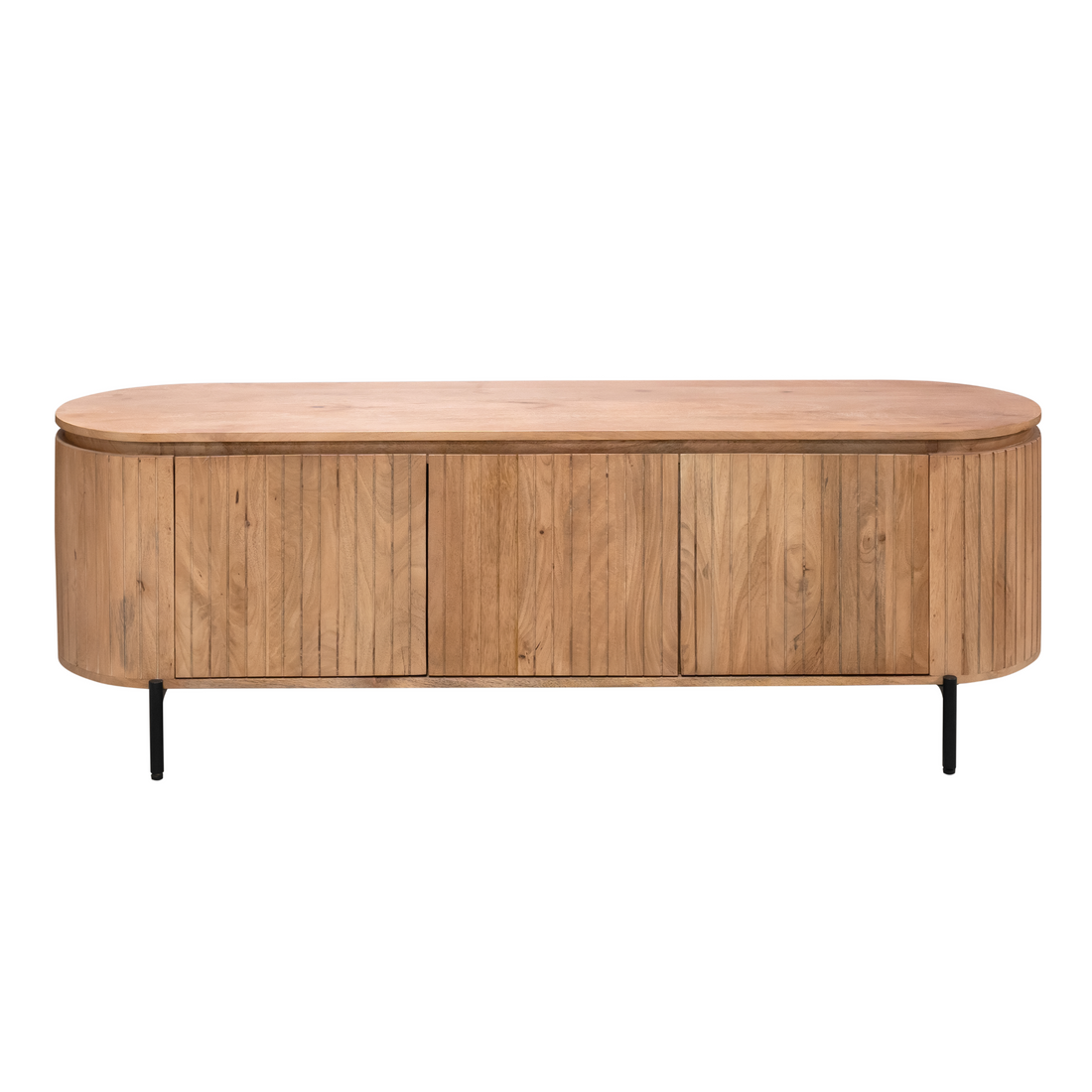 Tv meubel Solana Naturel Mangohout 165 cm