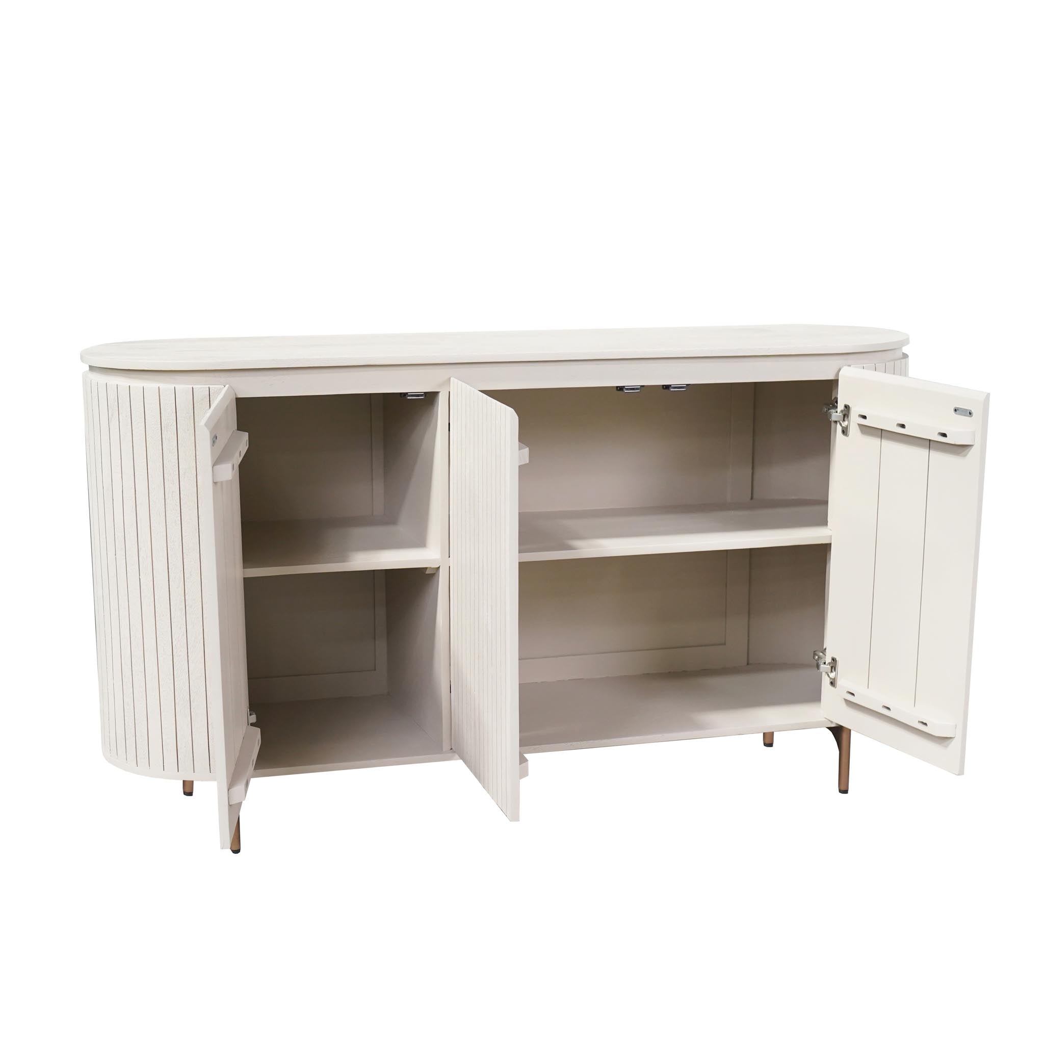Dressoir Solana Zand Mangohout 165 cm